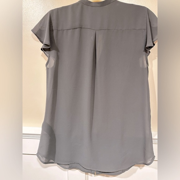 Gray Women's Casual Blouse - Picture 5 of 5